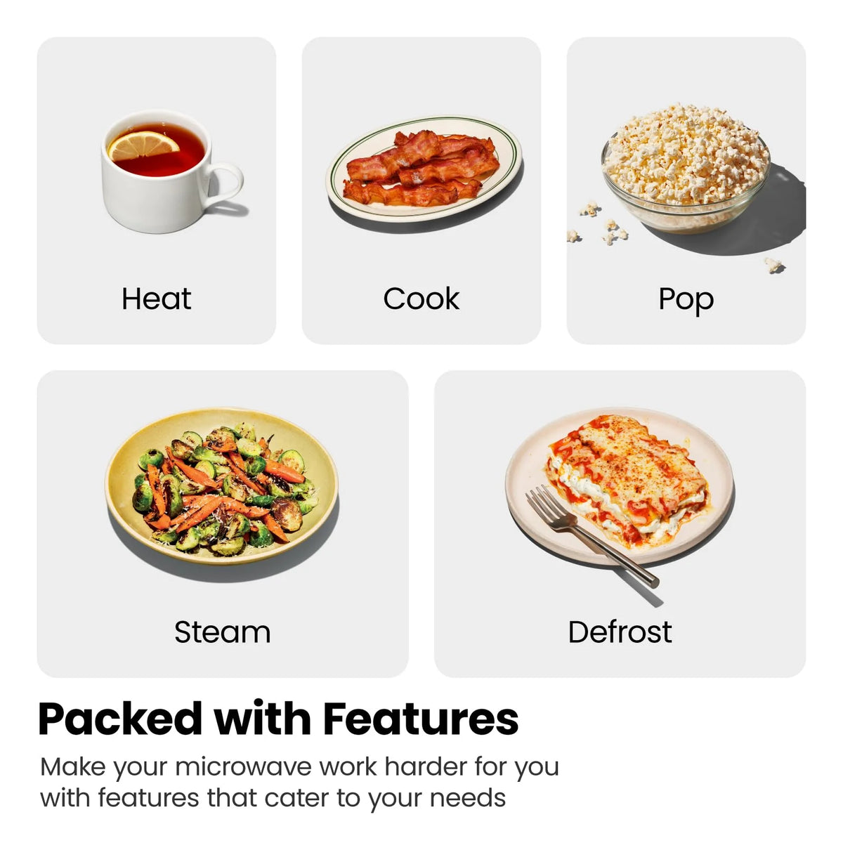 2026 Counter microwave Chef Stainless Essentials
