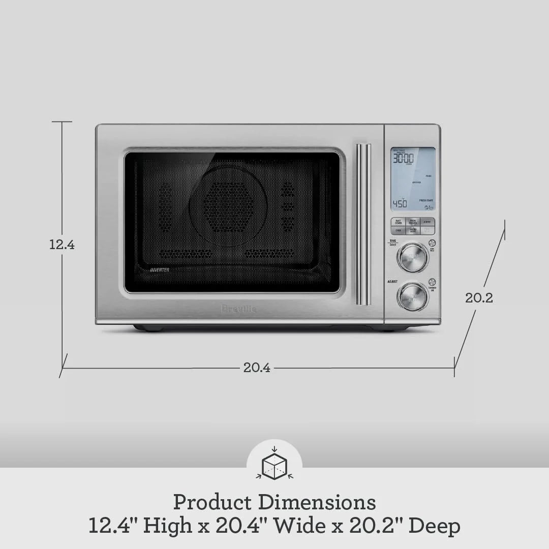 2026 Microwave Toaster Stainless steel Breville 2025 BMO870BSS1BUC1