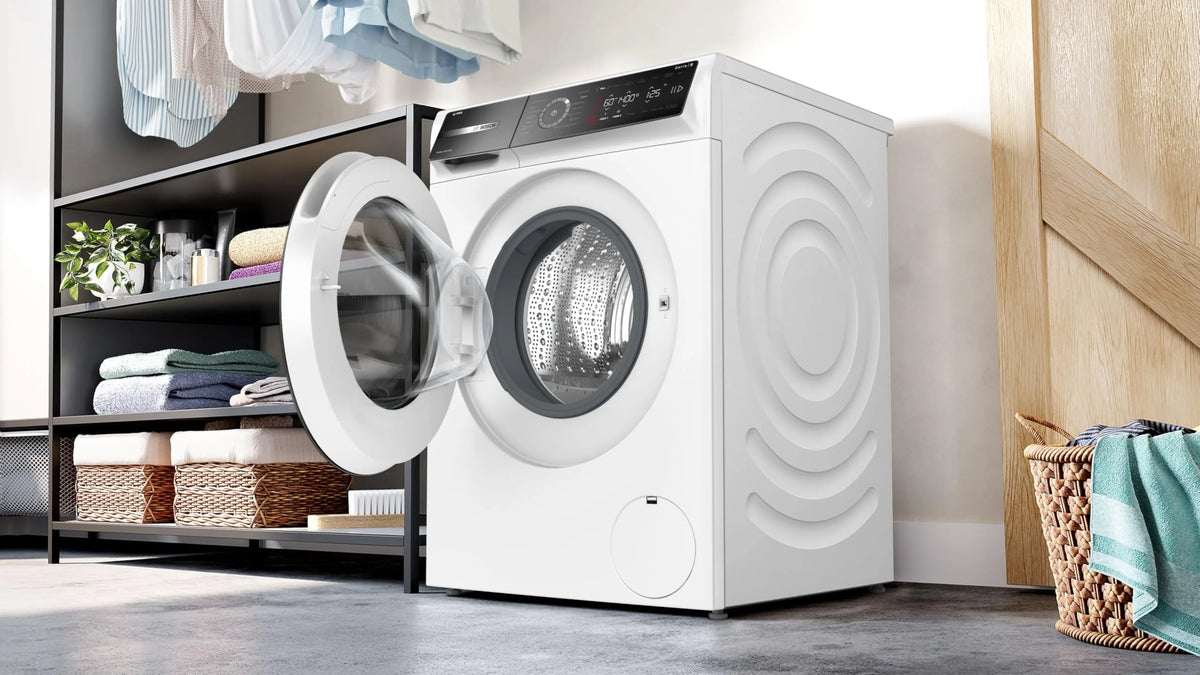 2026 Bosch WGB244A2FR, Series 8, Washing Machine Free, 9 kg, 1400 rpm, White