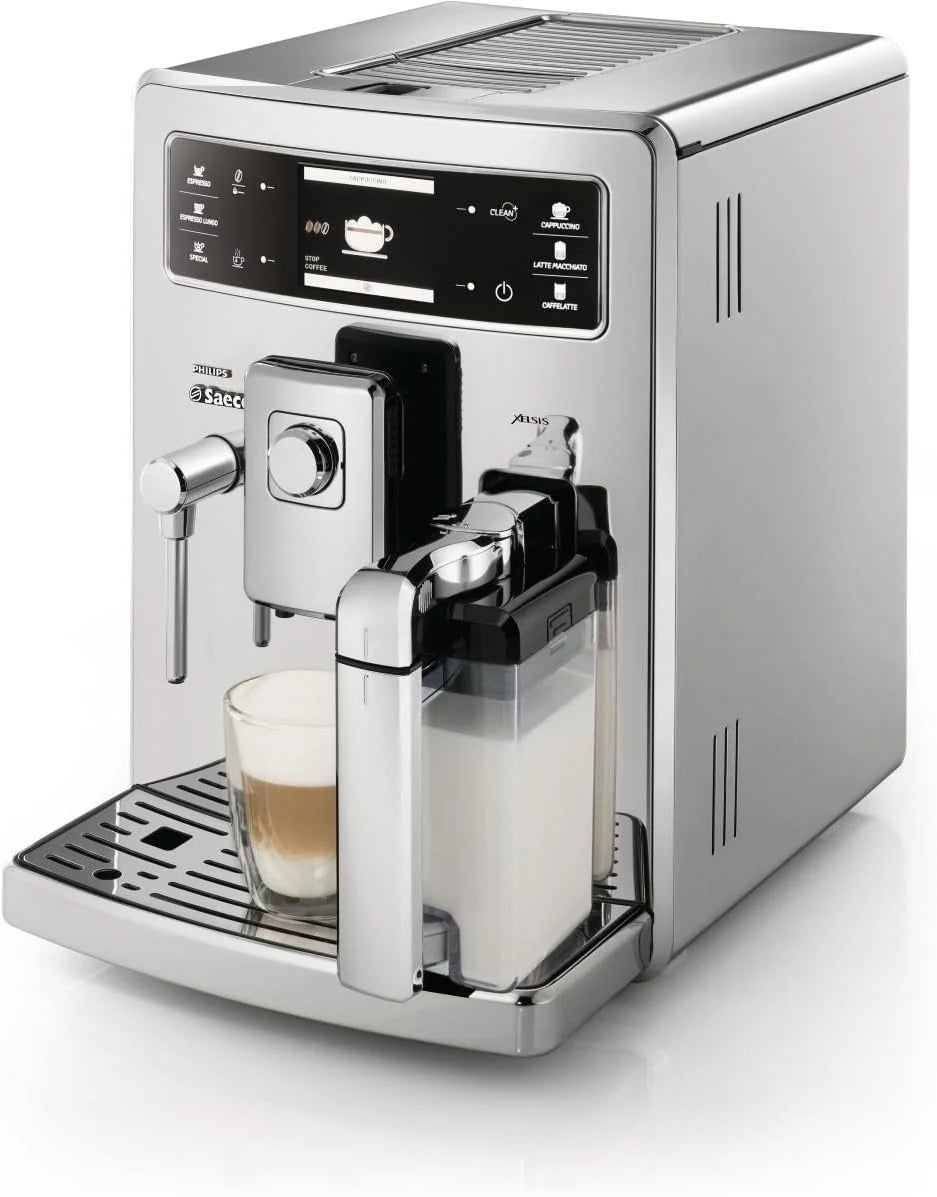 2026 Philips Saeco Xelsis Digital ID / HD8946/01 Shiny stainless steel coffee machine (Import Germany)