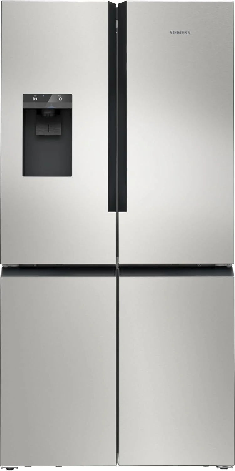2026 SIEMENS KF96NVPEA iQ300 multi-door refrigerator, 183 x 91 cm, 405 L cooling & 200 L freezing, hyperFresh longer freshnes