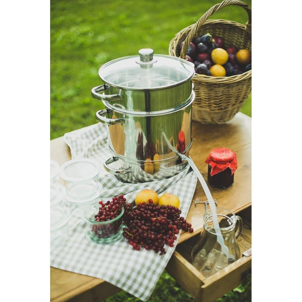 2026 Baumalu 342711 Juice extractor 28 cm in Stainless Steel, Silver: Kitchen and House