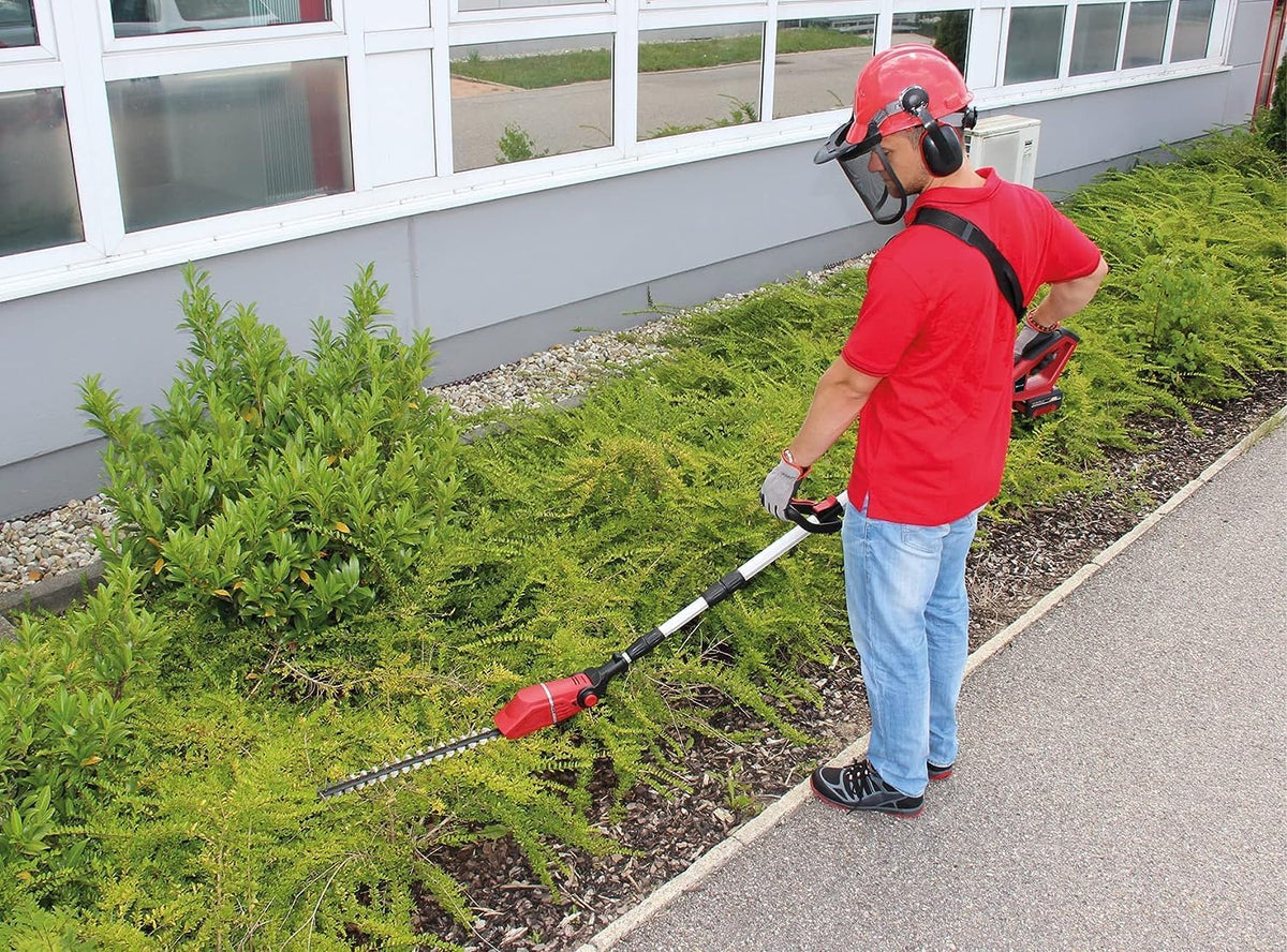 2026 Einhell GE-HC 18 Li T Cordless 2-in-1 Hedge Trimmer and Pole Saw, Tool Only
