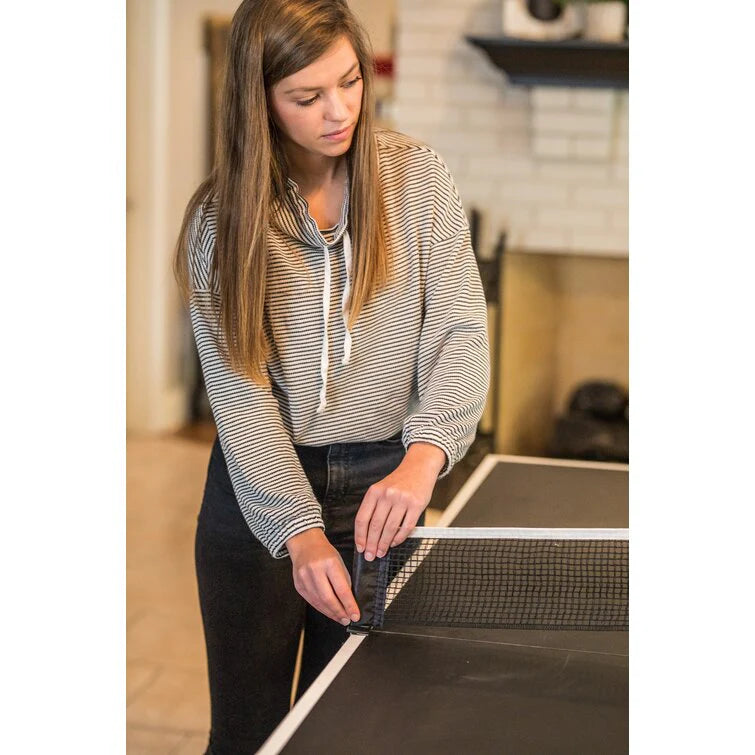 7' 3-in-1 Combination Table Includes Billiards, Table Tennis, & Dining Table