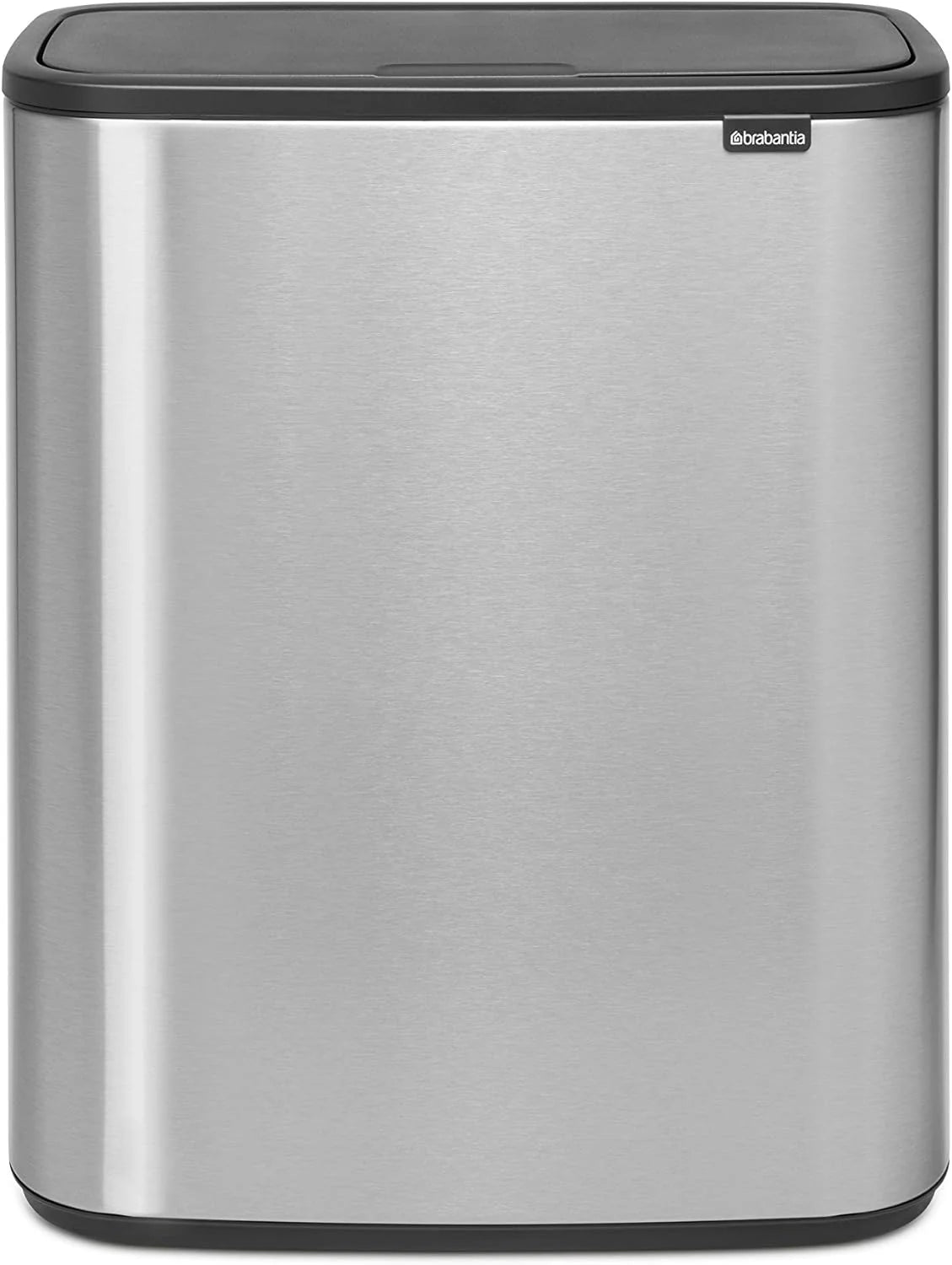 2026 Brabantia bin, matt steel, finger tracker, 2 x 30 L