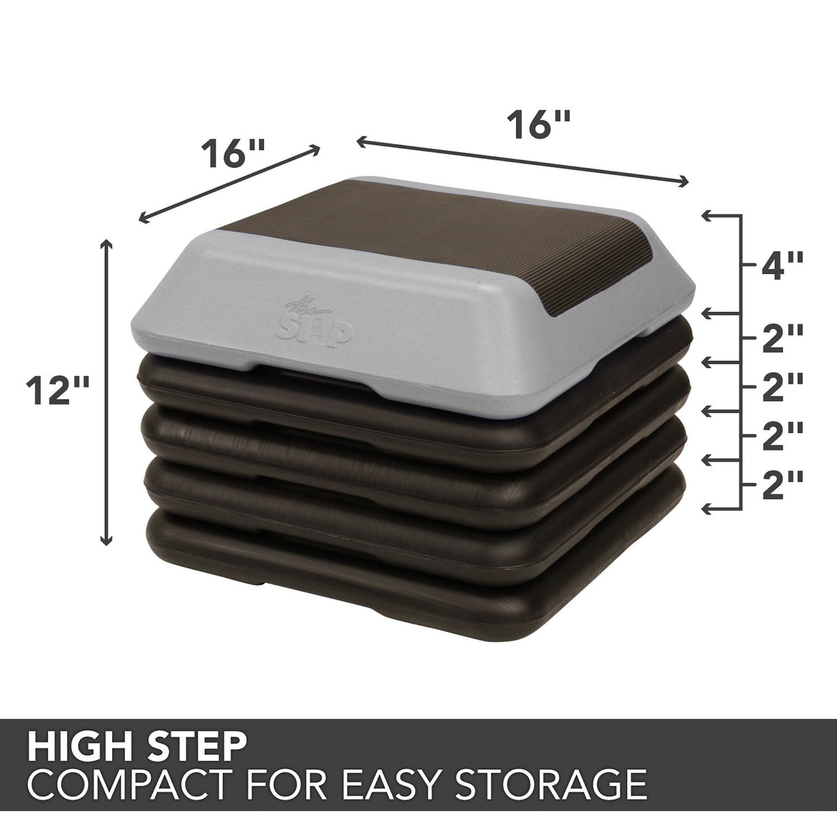 The Step High Step Platform - 4 Risers