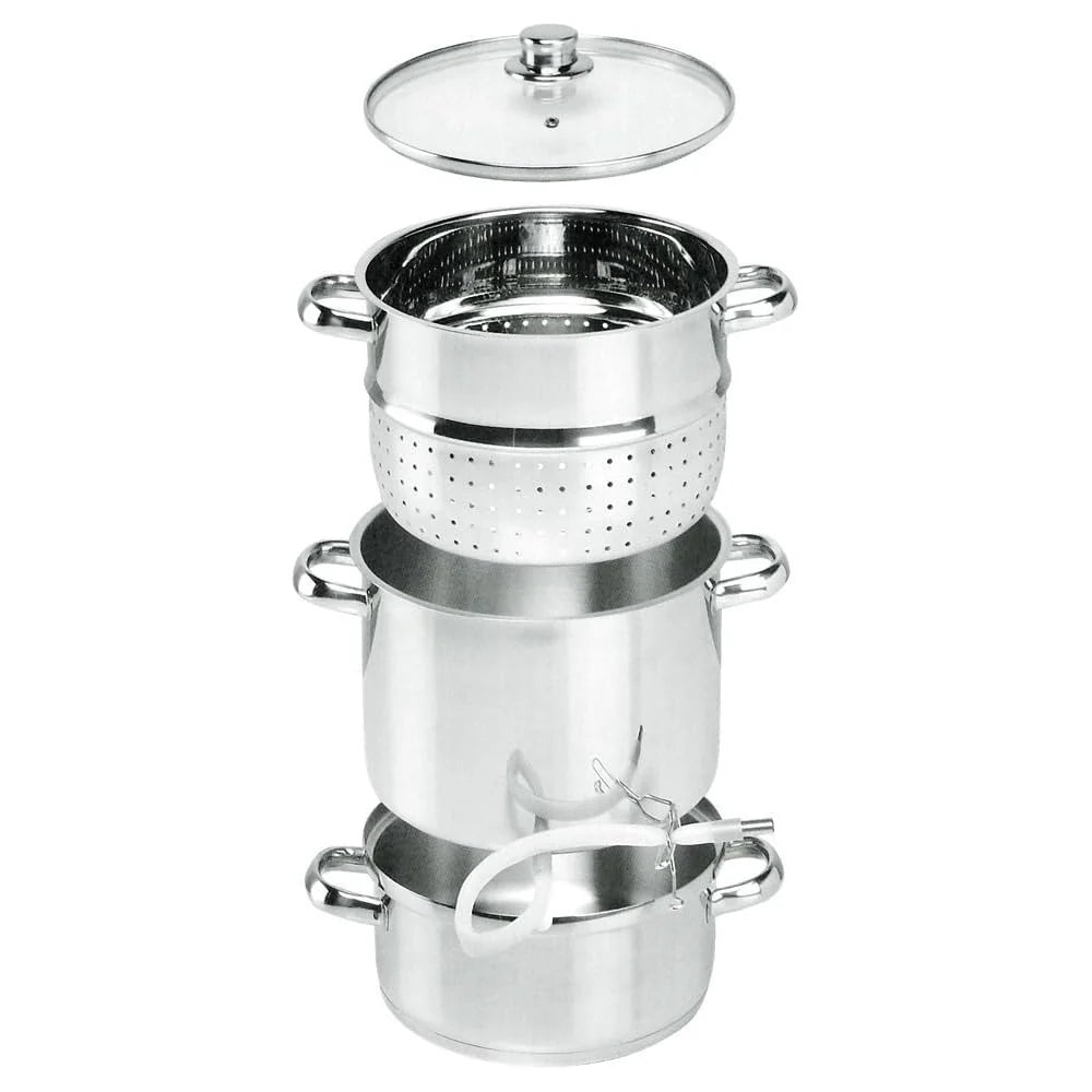 2026 Baumalu 342711 Juice extractor 28 cm in Stainless Steel, Silver: Kitchen and House