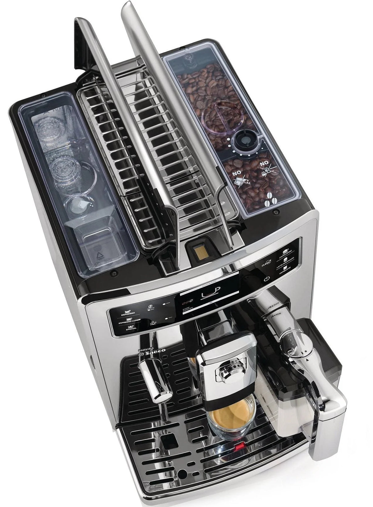 2026 Philips Saeco Xelsis Digital ID / HD8946/01 Shiny stainless steel coffee machine (Import Germany)