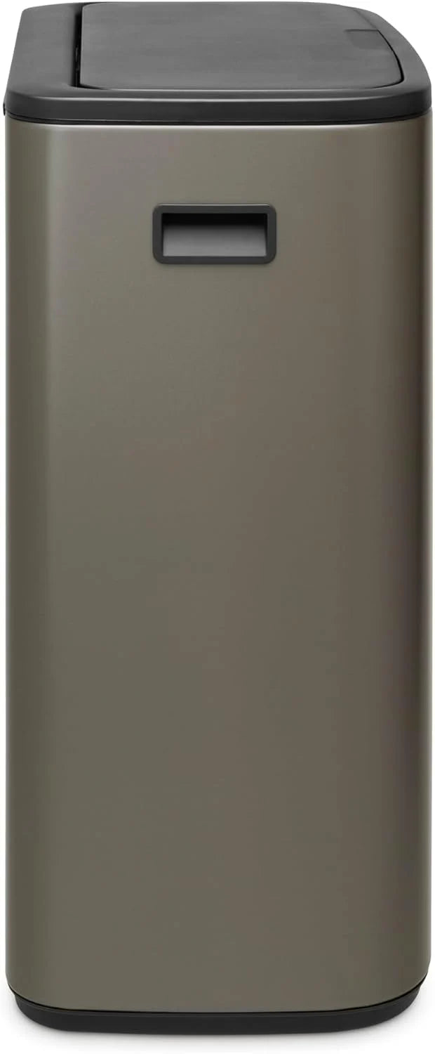 2026 Brabantia bin, matt steel, finger tracker, 2 x 30 L