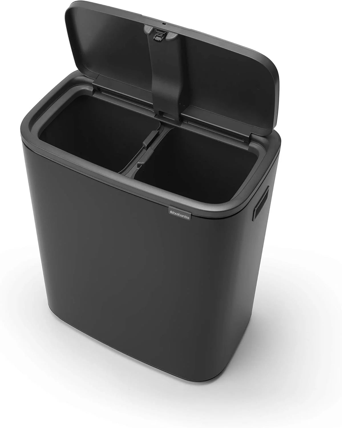 2026 Brabantia bin, matt steel, finger tracker, 2 x 30 L