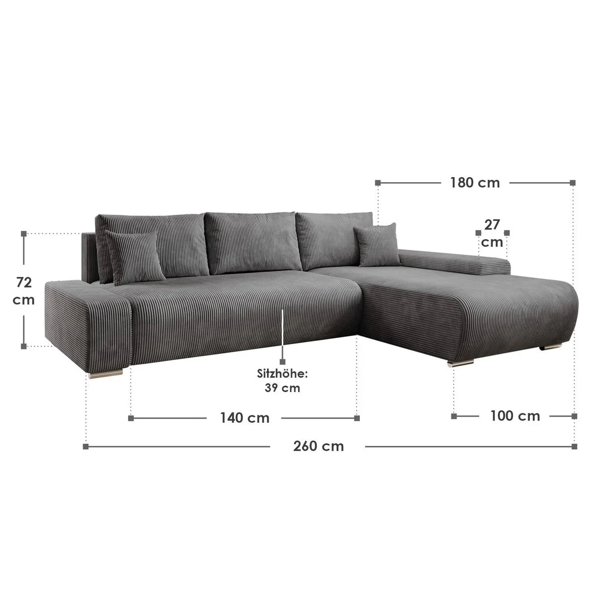 2026 Iseo 2025 sofa bed with tilting function
