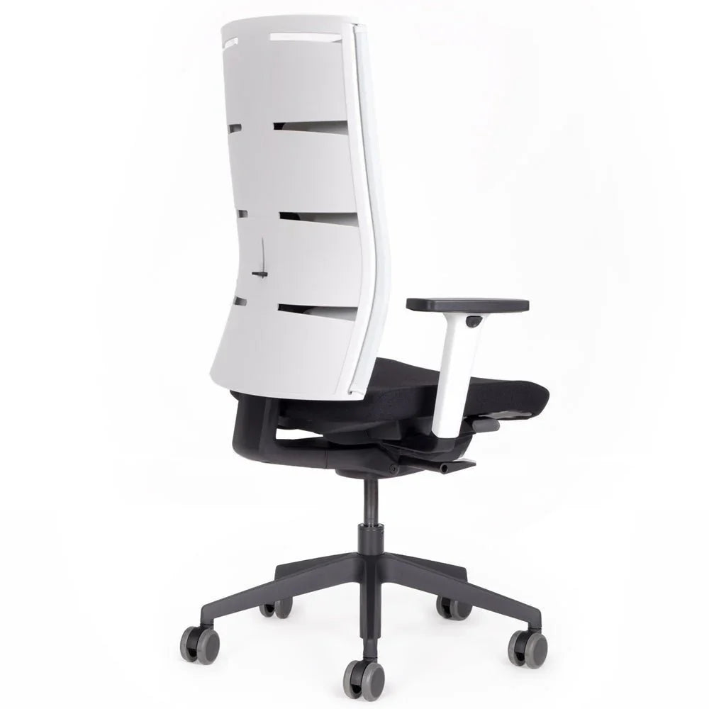 2026 Ergonomic office chair Agilis Matrix MT12 with mesh backrest and slow tilt, special edition, pure black (edition 2025).